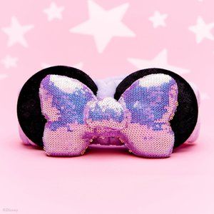 The Creme shop X Disney Minnie Mouse Sequins Spa Soft Plush Headband